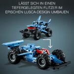 LEGO 42134 Technic Monster Jam Megalodon, Spielzeugauto für Jungen und Mädchen ab 7 Jahren, Hai-Monster Truck zum Zurückziehen, Kinderspielzeug – Bild 4