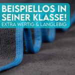 HUND IST KÖNIG® Hundehandtuch extra saugfähig, Hunde Handtuch saugstark aus Mikrofaser mit 4 Eingriffen, Weiches XL Microfaser Handtuch für Hunde, Premium Hunde Trockentuch, schnell trocknend – Bild 7