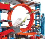 Hot Wheels FTB69 - City Ultimate Parkgarage und Parkhaus für Kinder, Garage mit Hai für +90 Autos, mit Looping Tracks inkl. 2 Spielzeugautos – Bild 4