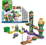 LEGO 71387 Super Mario Abenteuer mit Luigi – Starterset, Spielzeug mit Einer interaktiven Figur, modulares Set