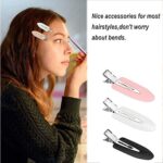 JeoPoom Nahtlose Haarspange[9 Stück], Haar Pin, Curl Clips, Haar Pin Curl Clips kein Verbiegen Haar Spangen für Haarstyling Make Up – Bild 9