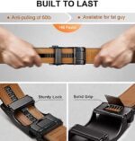 BULLIANT Gürtel Herren, Gürtel Ratsche Ledergürtel Automatikschliesse für Herren Anzug Business Kleidung – Bild 6