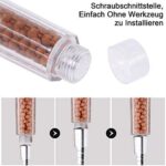 Rovtop Led Duschkopf, Led Duschkopf mit Farbwechsel, Keine Stromversorgung, Hochdruckwassereinsparung, 7 Farben ändern Sich Zufällig – Bild 7