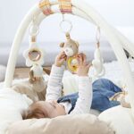 Fehn 3D-Activity-Nest – Weicher Spielbogen mit 5 abnehmbaren Spielzeugen für Babys ab Geburt – Bild 3