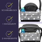 Kinderwagen Organizer, Buggy Organizer mit wasserfestem Regenschutz – Bild 2
