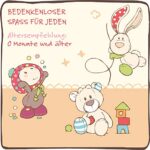 NICI Schmusetuch Hase ‚Kleine Prinzessin´ 25x25 cm – Hase Schnuffeltuch ab 0+ Monaten – Hase Kuscheltuch für Babys & Kleinkinder – Baby Kuscheltier / Schnuffeltuch – Schmusetuch für Mädchen – Bild 5