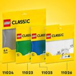LEGO 11024 Classic Graue Bauplatte, quadratische Grundplatte mit 48x48 Noppen als Basis für Konstruktionen und für weitere LEGO Sets – Bild 4