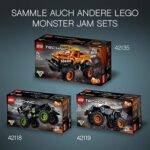 LEGO 42134 Technic Monster Jam Megalodon, Spielzeugauto für Jungen und Mädchen ab 7 Jahren, Hai-Monster Truck zum Zurückziehen, Kinderspielzeug – Bild 6