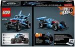 LEGO 42134 Technic Monster Jam Megalodon, Spielzeugauto für Jungen und Mädchen ab 7 Jahren, Hai-Monster Truck zum Zurückziehen, Kinderspielzeug – Bild 7