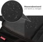 HerzensKind Premium Kindersitzunterlage, der Beste Schutz für Ihre Autositze, universeller Autositzschoner für Textil- und Ledersitze, ISOfix geeigneter Sitzschoner für alle Kindersitze – Bild 3