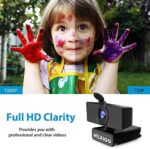 NexiGo N60 1080P Webcam, HD Webcam mit Mikrofon, Softwaresteuerung und Datenschutzabdeckung, USB-Computerkamera, Sichtfeld mit 110°, Plug-and-Play, für Zoom/Skype/Teams, Konferenzen und Videoanrufe – Bild 5