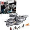LEGO 75292 Star Wars The Mandalorian Kopfgeldjäger Transporter Raumschiff Spielzeug mit dem Kind als Minifigur