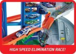 Hot Wheels, City Robo T Rex, MEGAcity Parkgarage mit T-Rex Angriff, mehrstöckig, Mehrspieler-Modus, Platz für +100 Fahrzeuge im Massstab 1:64, Spielzeug Geschenkidee für Kinder ab 3 Jahren – Bild 5