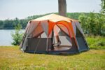 Coleman Octagon mit grossen Fenstern, mit 360° Rundumblick, stabile Stahlstangenkonstruktion, Vollständig integrierte Bodenplane, einfacher Aufbau, 100% Wasserdicht – Bild 5
