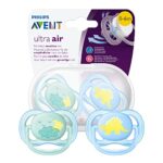Philips Avent Ultra Air Schnuller, Atmungsaktiv, Kiefergerecht, BPA frei