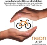 nean Fahrradschloss mit Zahlen und hoher Sicherheit-Stufe, Ketten-Schloss, Zahlenschloss mit Code Kombination, gehärtete Stahlkettenglieder, 6 mm x 900 mm – Bild 6