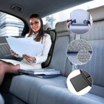 MHO+ALL Kindersitzunterlage, 2 Stück ISOfix Geeigneter Sitzschoner Auto Kindersitz für Textil- und Ledersitze, mit dickster Polsterung und Netztaschen, Leicht zu Reinigen und Rutschfestem – Bild 5