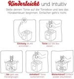 Toniebox Starter Set inkl. 1 Kreativ-Tonie-Figur – Audioplayer für Hörbücher und Lieder für Kinder, einfach zu bedienende kabellose Musikbox BZW. Lautsprecher – Bild 3