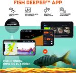 DEEPER SMART Sonar PRO+ 2 Fischfinder Echolot – auswerfbar mit Tiefenmesser und GPS-Sender | Technik-Gadgets zum Angeln im Kajak, Boot oder beim Eisangeln | Angelzubehör mit kostenloser App – Bild 3