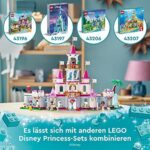 LEGO Disney Princess Ultimatives Abenteuerschloss 43205 – Bauset mit Mini-Puppen, Geschenk für Kinder – Bild 7