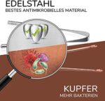 YogaMedic Zungenreiniger – Edelstahl-Schaber mit Baumwoll-Travelcase, gegen Mundgeruch, Ayurveda Zungenschaber – Bild 5