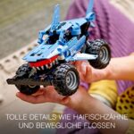 LEGO 42134 Technic Monster Jam Megalodon, Spielzeugauto für Jungen und Mädchen ab 7 Jahren, Hai-Monster Truck zum Zurückziehen, Kinderspielzeug – Bild 5