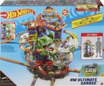 Hot Wheels, City Robo T Rex, MEGAcity Parkgarage mit T-Rex Angriff, mehrstöckig, Mehrspieler-Modus, Platz für +100 Fahrzeuge im Massstab 1:64, Spielzeug Geschenkidee für Kinder ab 3 Jahren – Bild 6