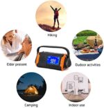 Notfallradio mit Solar- und Dynamo-Kurbel: 5000mAh Akku, Powerbank, LED-Taschenlampe und SOS-Signal – Bild 6