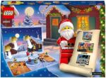 LEGO 60352 City Adventskalender 2022 Weihnachtsspielzeug mit Weihnachtsmann Minifigur und festlicher Spielmatte, frühzeitiges Geschenk zu Weihnachten für Kinder – Bild 7