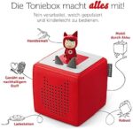 Toniebox Starter Set inkl. 1 Kreativ-Tonie-Figur – Audioplayer für Hörbücher und Lieder für Kinder, einfach zu bedienende kabellose Musikbox BZW. Lautsprecher – Bild 4