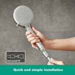 hansgrohe Croma, Duschkopf, Chrom, – Bild 4