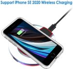 JETech Hülle Kompatibel iPhone SE 3/2 (Modell 2022/2020), iPhone 8 und iPhone 7, Handyhülle mit Anti-kratzt Transparente und Rückseite – Bild 4