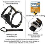 Kurgo Tru Fit Hundegeschirr, Crash Test erprobtes Auto Sicherheitsgurt, Für Hunde – Bild 2