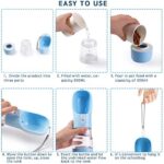 TUNAON Hund Wasserflasche, Nahrung Multifunktionale Hundewasserflasche, Tragbare Trinkflasche für Hunde und Katzen – Bild 4