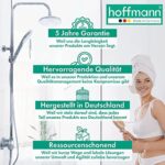 hoffmann Duschschlauch, Standard 1/2 Anschlüsse aus Messing, sehr flexibel + knickfest, Made in Germany – Bild 4