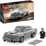 LEGO 76911 Speed Champions 007 Aston Martin DB5, James Bond Spielzeug, Automodell Nachbildung mit Minifigur, Keine Zeit zu Sterben, Set zum Sammeln