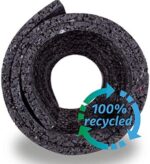 Hinrichs Antivibrationsmatte für Waschmaschinen, Gummimatte, Zuschneidbare Dämmmmatte als Waschmaschinenunterlage - 60 x 60 cm Rubber Mat – Bild 5
