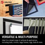 VELCRO Brand, Klettband, Extrastark, Schwarz oder Weiss – Bild 4