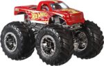 Hot Wheels GGC61, Monster Trucks Ultimatives Chaos Die Cast Fahrzeuge im Massstab 1:64 12er pack, Spielzeug für Kinder ab 3 Jahren – Bild 3