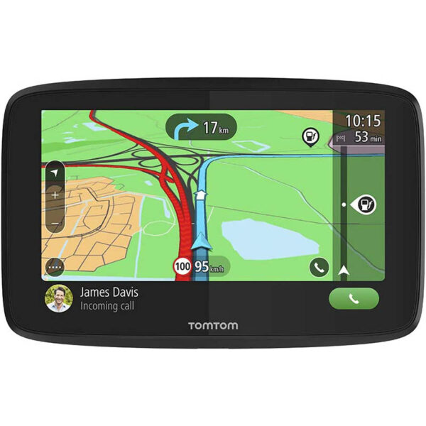 TomTom Navigationsgerät GO Essential (5/6 Zoll, Stauvermeidung dank TomTom Traffic, Karten-Updates Europa, Freisprechen, Updates über Wi-Fi)