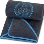 HUND IST KÖNIG® Hundehandtuch extra saugfähig - Hunde Handtuch saugstark aus Mikrofaser mit 4 Eingriffen - Weiches XL Microfaser Handtuch für Hunde - Premium Hunde Trockentuch, schnell trocknend