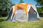 Coleman Octagon mit grossen Fenstern, mit 360° Rundumblick, stabile Stahlstangenkonstruktion, Vollständig integrierte Bodenplane, einfacher Aufbau, 100% Wasserdicht – Bild 6