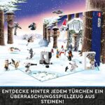 LEGO 75340 Star Wars Adventskalender 2022, 24 Weihnachtsspielzeuge, darunter Minifiguren Gonk Droid, R2-D2, Darth Vader und baubare Fahrzeuge – Bild 3
