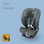 Maxi-Cosi Titan S i-Size – Mitwachsender Kindersitz 15M–12J (76–150cm), ISOFIX, G-CELL, 5 Positionen, 13 Kopfstützenstufen, Tonal Graphite