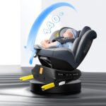 Reecle i-Size Kindersitz 0–12 Jahre, 360° drehbar mit ISOFIX, 0–36 kg (ECE R129) – Bild 8