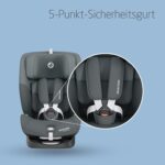 Maxi-Cosi Titan S i-Size – Mitwachsender Kindersitz 15M–12J (76–150cm), ISOFIX, G-CELL, 5 Positionen, 13 Kopfstützenstufen, Tonal Graphite