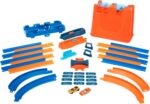 Hot Wheels Track Builder Autorennbahn Bauset GGP93 – inkl. 2 Autos, Spurwechsler & Crashzone, ab 4 Jahren – Bild 5