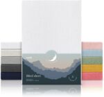 Laleni Set Basic Spannbettlaken für Stubenwagen - Oeko-Tex zertifiziertes, atmungsaktives Spannbetttuch Kinderbett, 100% Baumwolle – Bild 9