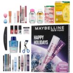 Maybelline Adventskalender 2025 – 31 Türchen, 26 Originalprodukte + 5 Goodies, inkl. Sky High & Garnier Skincare