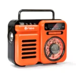 Home Solar Power System mit MP3-FM-Radio-Griff Dynamo-wiederaufladbares Solar-Radio-Handladegerät